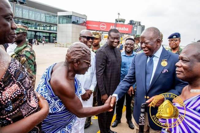 Asantehene on a two-week working visit to USA ahead of Akwasidae Kɛse
