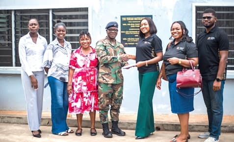 Golden Coast Developers donates to support patient care at 37 Military Hospital