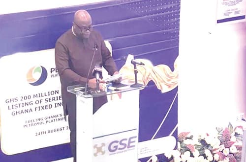 Petrosol lists GH¢100m bond on GSE