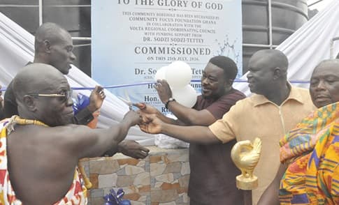 Mechanised borehole for Leklebi-Agbesia