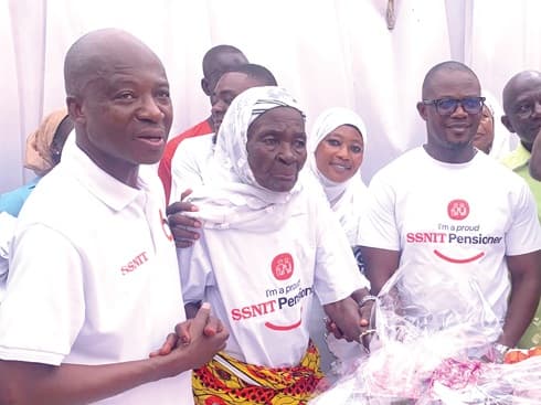SSNIT celebrates Ghana’s oldest female pensioner at 100
