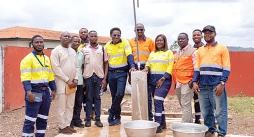 Gold Fields Foundation,World Vision provide water for Damang community