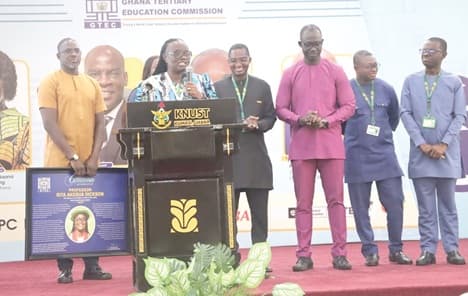 Prof. Akosua Dickson receives maiden GTEC meritorious award