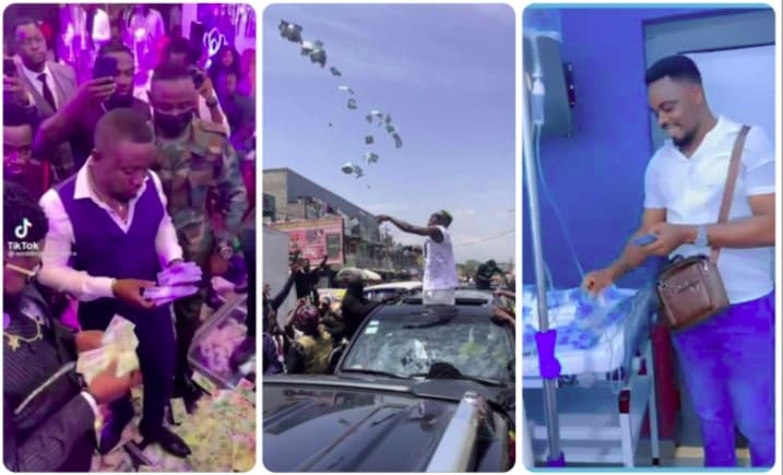 Bank of Ghana warns: Spraying money at events, making money bouquets is a crime