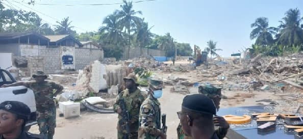SSNIT Board on why it requested National Security intervention on demolition of structures at Labadi, La Palm beachfronts