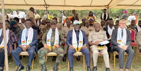 Ghana, Cote d’Ivoire jointly inaugurate new boundary pillars
