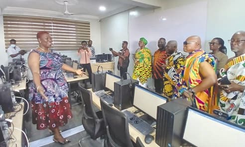 Abuakwa South communities get digital training centre 