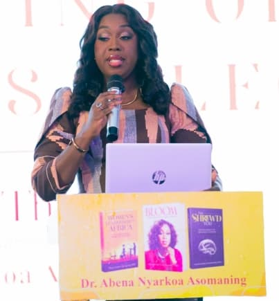 Dr Abena Asomaning launches 3 books, auctions paintings to support incarcerated women