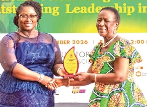 Academic City’s Vice President wins Academy of Arts and Science award