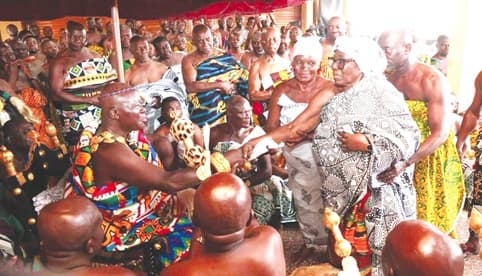 Asantehene marks  Akwasidae