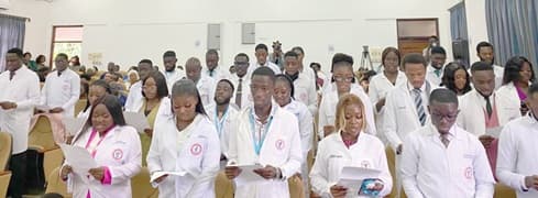 Ghana news Newly trained veterinary surgeons inducted