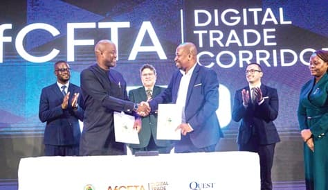 AfCFTA, QUEST Ghana sign pact for digital trade corridor