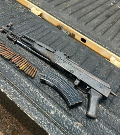 Police retrieve AK-47 rifle with 28 rounds of ammunition in Binduri, one suspect dead