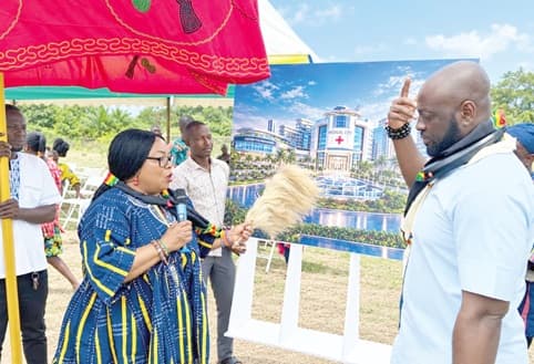 Africa’s Brain Bank cuts sod for multi-billion-dollar medical city in Ada 