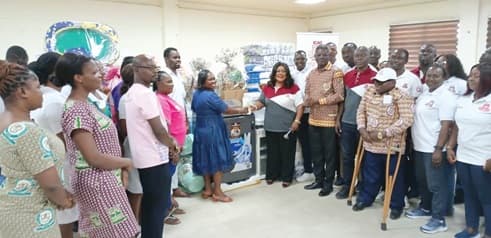 ICAG KASCITY Society brings relief to Kasoa newborns  