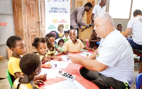 Karpowership holds reading, storytelling clinic for Essipong STMA Basic School