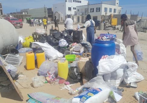 Laboma Beach structures demolished to restore natural water flow 