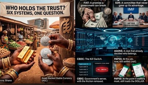 Six systems, one question:  Who holds the trust?