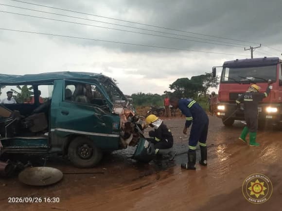 Two dead in road crash at Kpetoe-Sarakope 