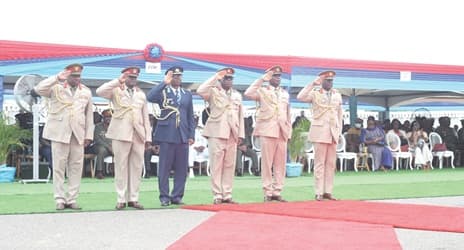 GAF honour eight retiring generals