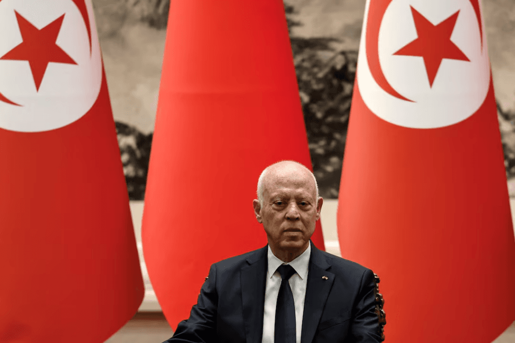 Tunisia opposition protests against president amid economic discontent