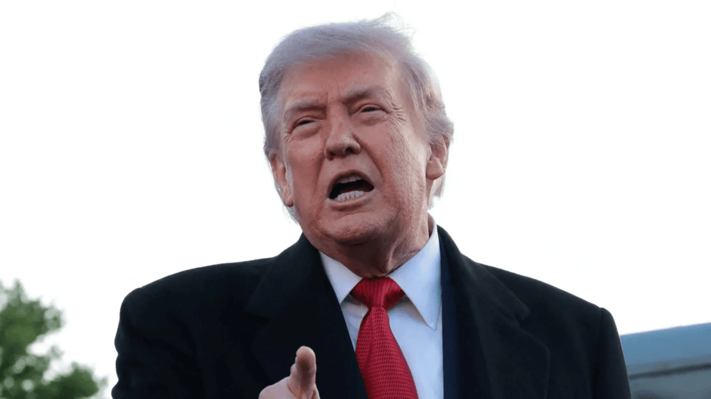 ‘I didn’t think it was a foul’: Trump says he asked FIFA president for review of controversial red card