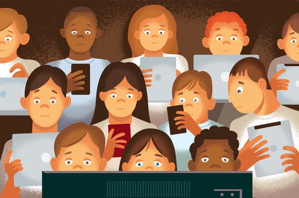 What happens when a screen becomes a child’s best friend? 