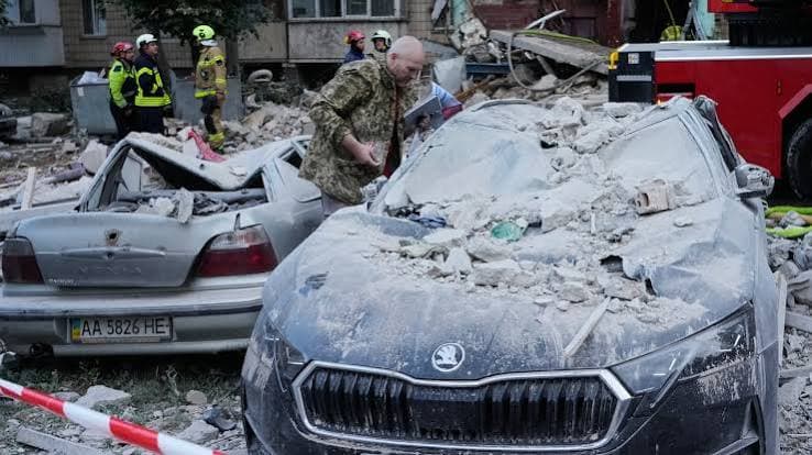 Russia’s missile and drone attack on Ukraine kills at least 18 ahead of NATO summit 