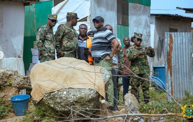 Task Force begins demolition of structures on waterways to tackle Accra flooding
