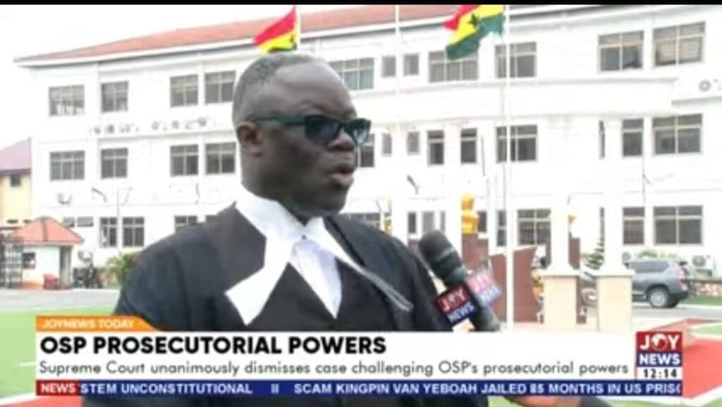 ‘Nothing the OSP has done so far is invalidated’ — Samson Lardy Anyenini
