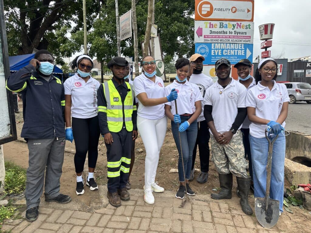 Miss Ghana 2026 contestants join national clean-up exercise to promote civic responsibility