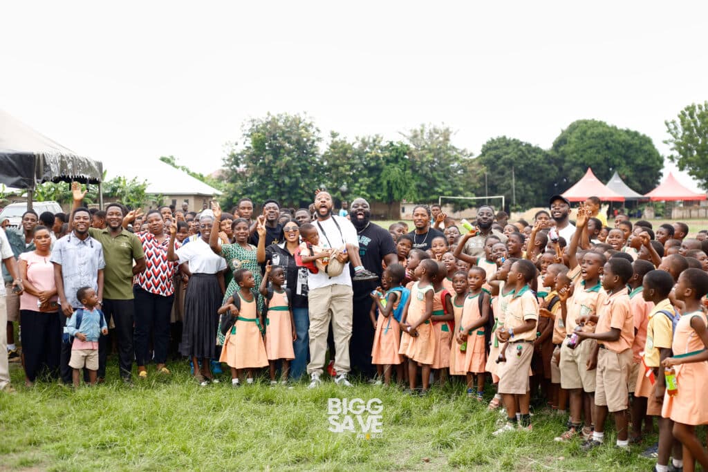 Big Ghun donates educational materials to Makye Israel School in second Bigg Save Project 