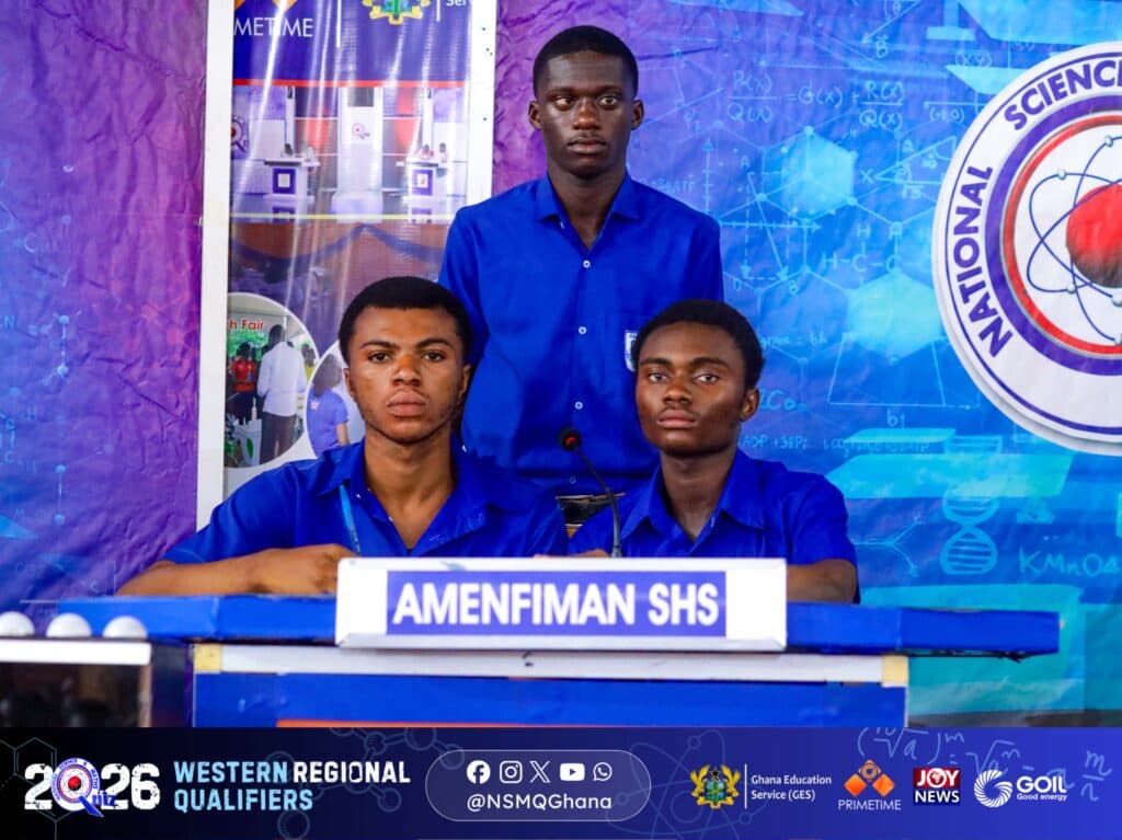 Amenfiman SHS grabs first Western region NSMQ ticket with commanding 61-point show