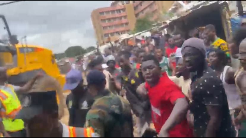 KMA demolition exercise turns chaotic amid squatters’ resistance