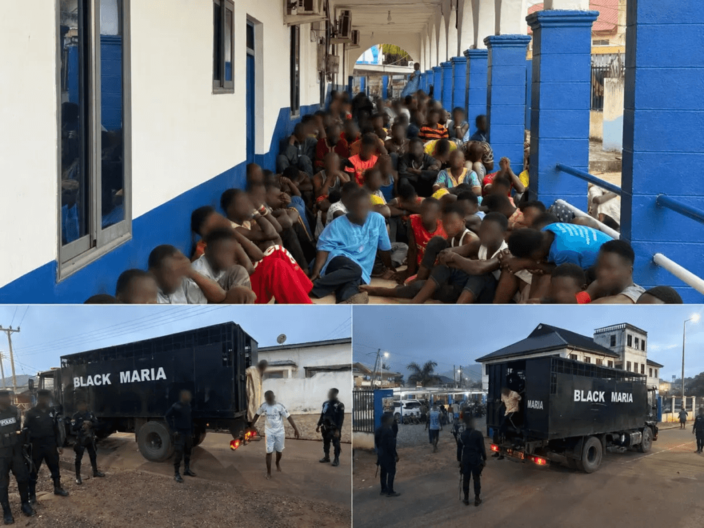 Police arrest 258 suspects over Nsawam–Adoagyiri violence