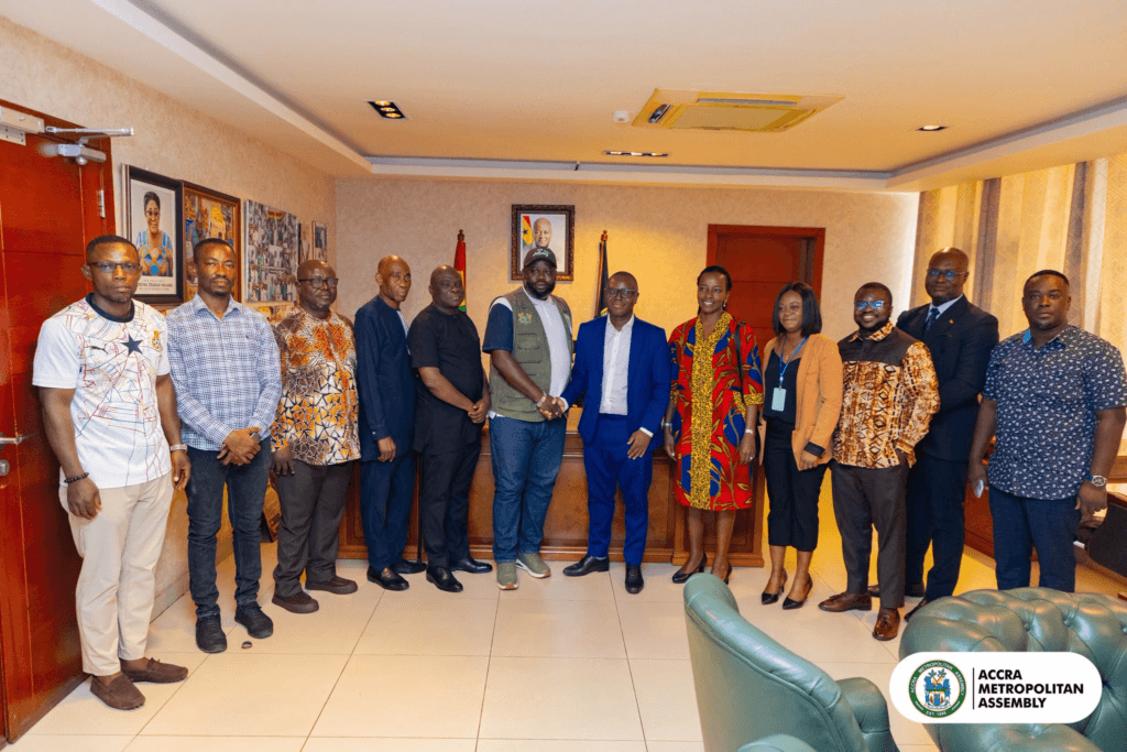 AMA, FanMilk sign three-year partnership to beautify key roundabouts and public spaces in Accra