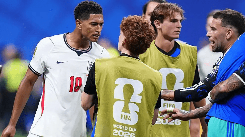 Bellingham slapped Argentina substitute after England exit