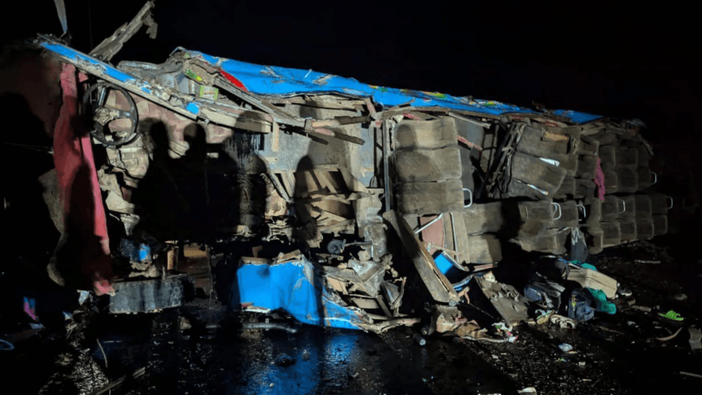 Uganda suspends school trips after 20 pupils die in bus crash