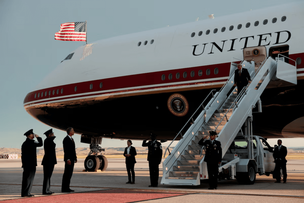Trump says new Air Force One from Qatar will get ‘maxed out’ upgrades