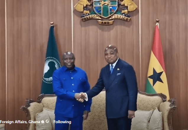Foreign Affairs Minister welcomes Burundi President, AU officials for 2026 Accra health summit