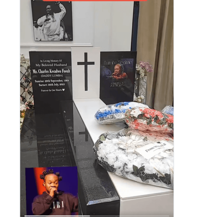 One Year On: Sneak peek inside Daddy Lumba’s final resting place
