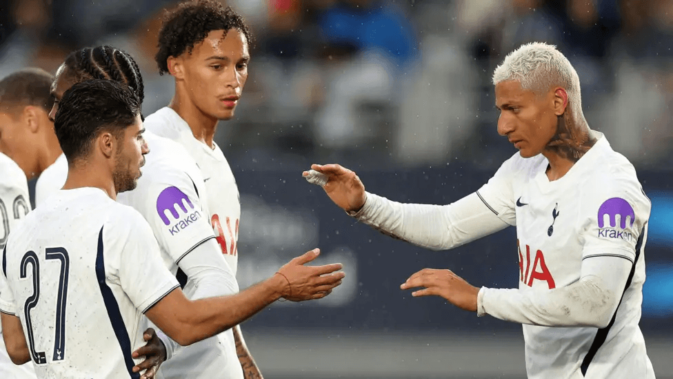 Richarlison scores as Spurs beat Auckland at Eden Park