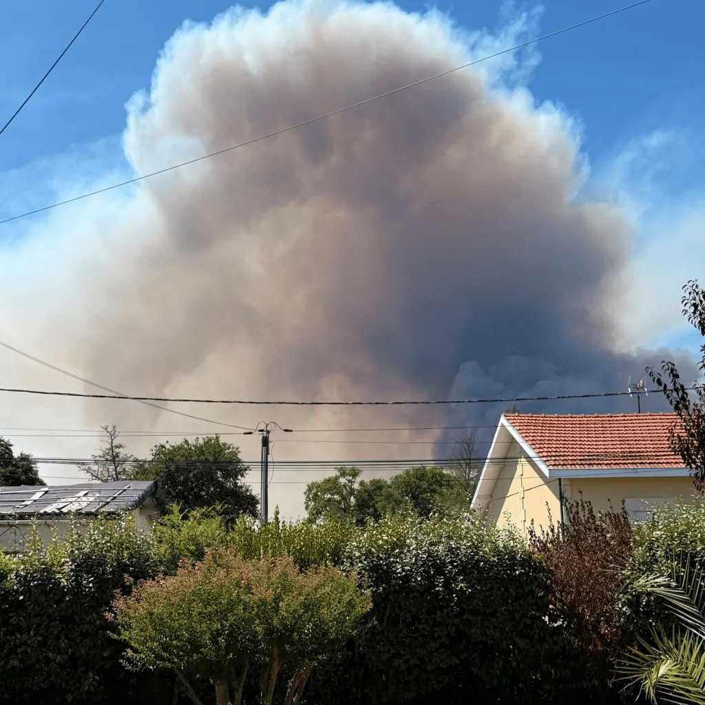 France fire crews face searing heat in battle to contain flames