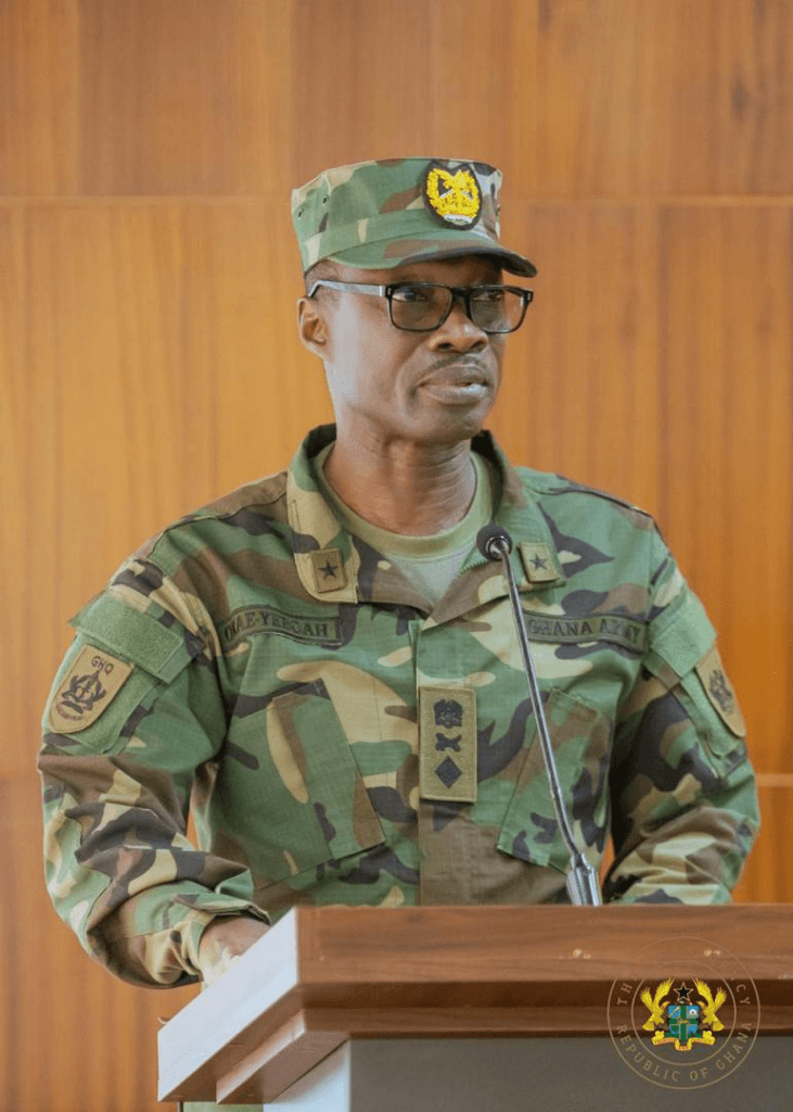 Photo Story: Brigadier General Okae-Yeboah updates nation on flood response operations