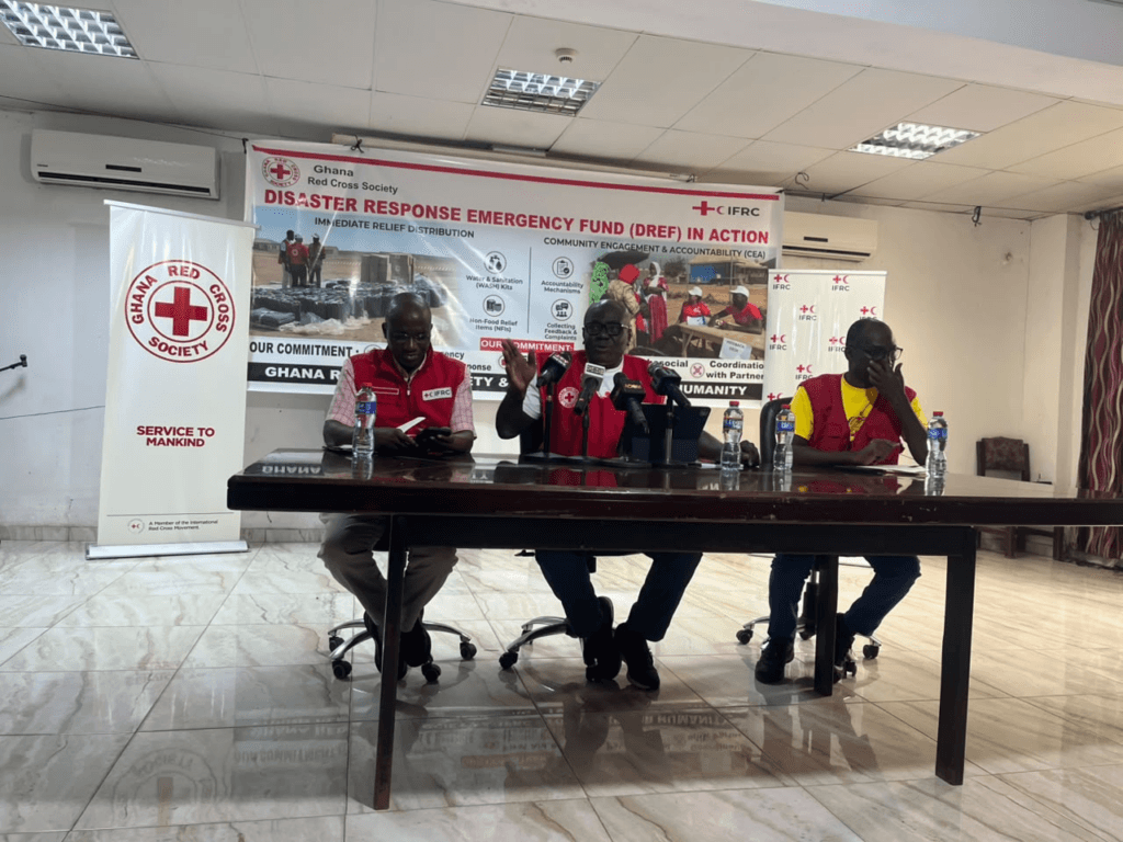 Ghana Red Cross warns climate change is intensifying flood disasters as it appeals for national response
