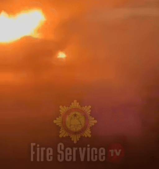 Vehicle catches fire and burns completely at Labone near Aunty Muni Restaurant