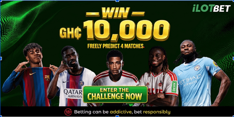 2026-27 Premier League: iLOTBET invites bettors and gamers to register on platform and earn up to GH₵10K
