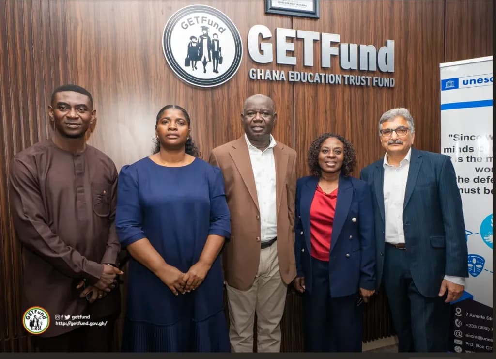 GETFund, UNESCO partner to strengthen AI and digital skills in Ghana’s TVET sector