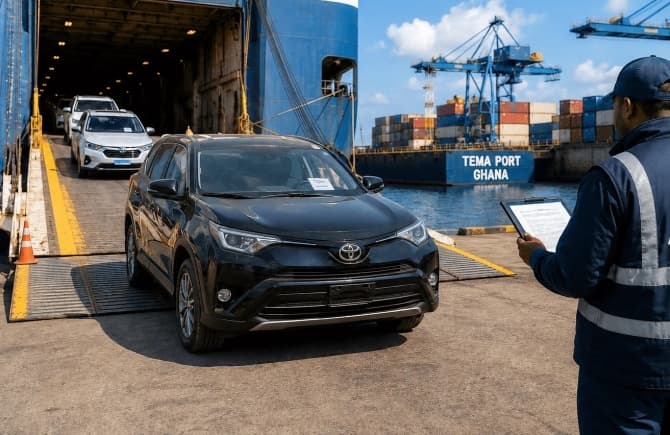 Unclaimed car? Efua Abban’s experience with shipping a car to Ghana from the United States