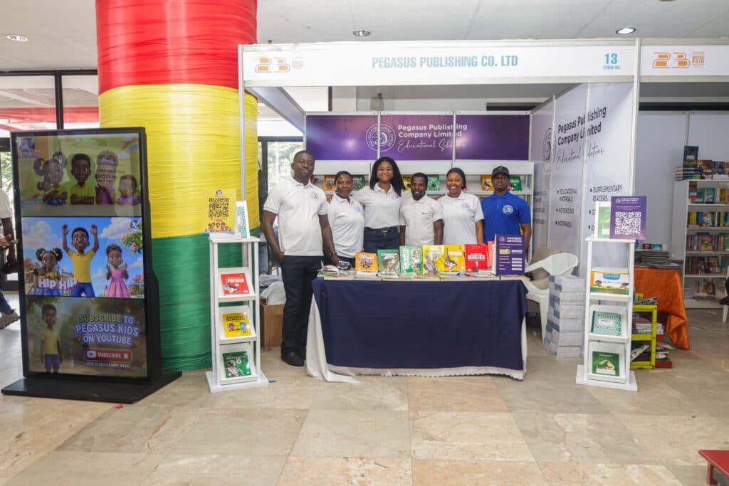 Pegasus Publishing showcases the future of African learning and storytelling at the Ghana International Book Fair